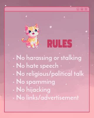 Sex Chat Rules